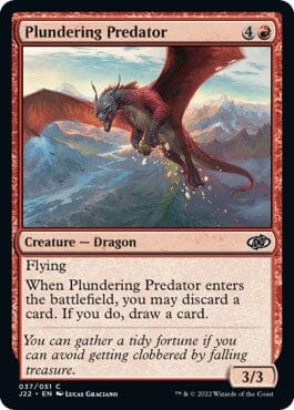 Plundering Predator [Jumpstart 2022] MTG Single Magic: The Gathering  | Multizone: Comics And Games