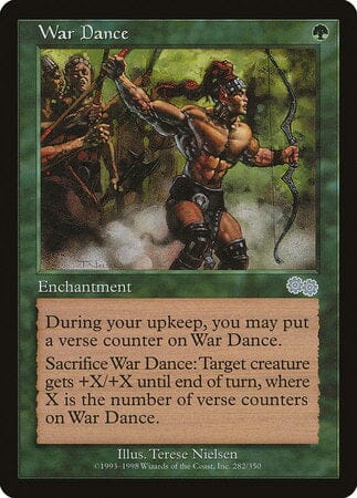 War Dance [Urza's Saga] MTG Single Magic: The Gathering  | Multizone: Comics And Games