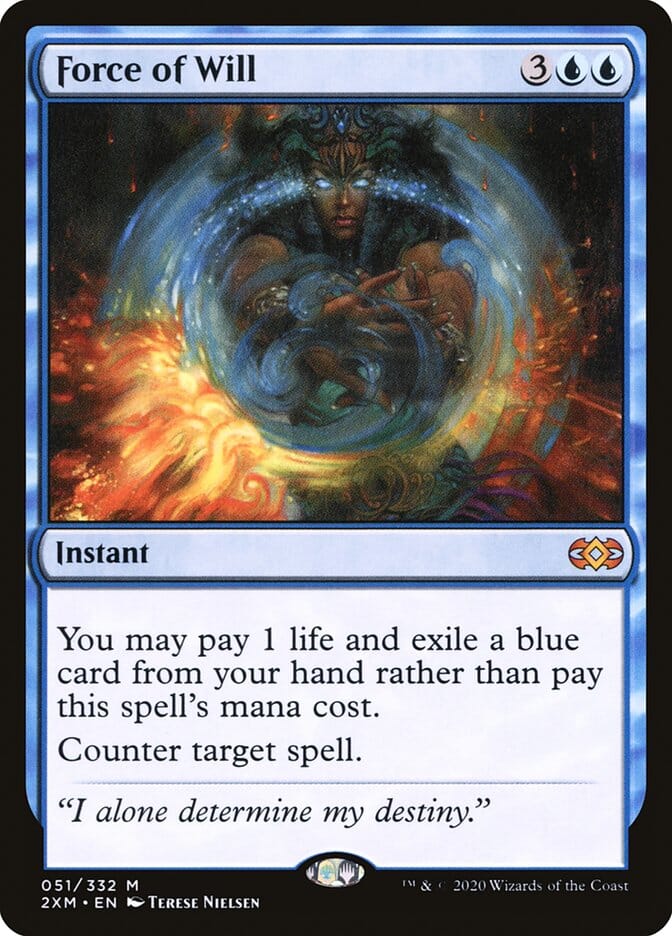 Force of Will [Double Masters] MTG Single Magic: The Gathering  | Multizone: Comics And Games