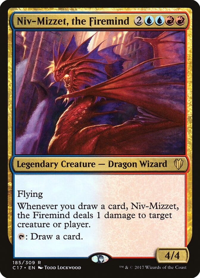 Niv-Mizzet, the Firemind [Commander 2017] MTG Single Magic: The Gathering  | Multizone: Comics And Games