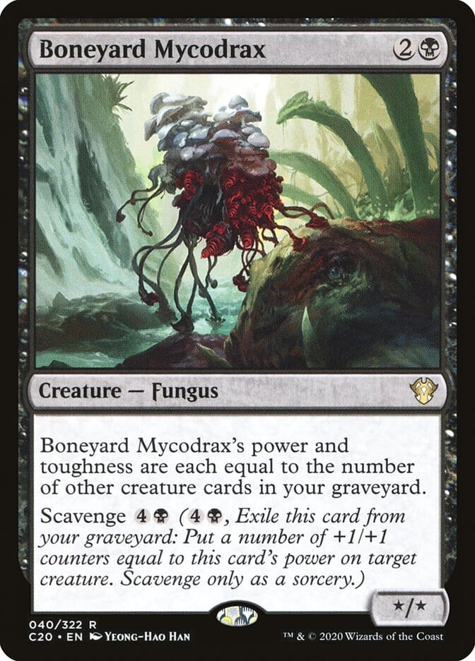 Boneyard Mycodrax [Commander 2020] MTG Single Magic: The Gathering  | Multizone: Comics And Games