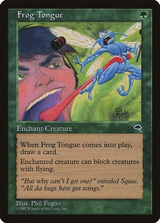 Frog Tongue [Tempest] MTG Single Magic: The Gathering  | Multizone: Comics And Games