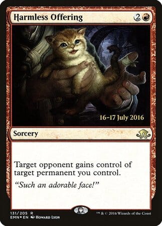 Harmless Offering [Eldritch Moon Promos] MTG Single Magic: The Gathering  | Multizone: Comics And Games