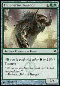 Thundering Tanadon [New Phyrexia] MTG Single Magic: The Gathering  | Multizone: Comics And Games
