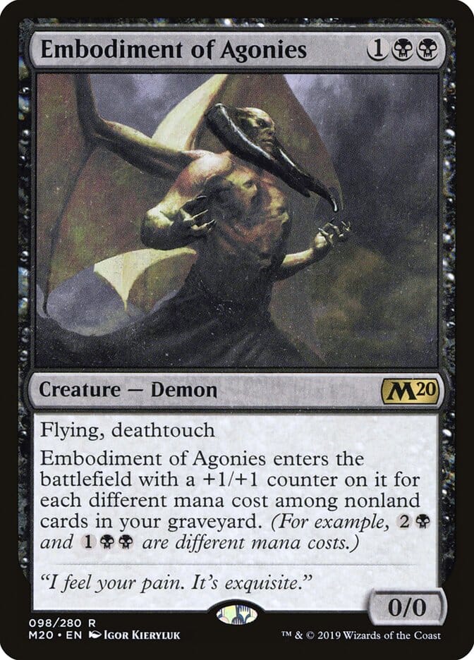 Embodiment of Agonies [Core Set 2020] MTG Single Magic: The Gathering  | Multizone: Comics And Games