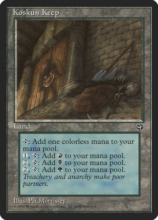 Koskun Keep [Homelands] MTG Single Magic: The Gathering  | Multizone: Comics And Games