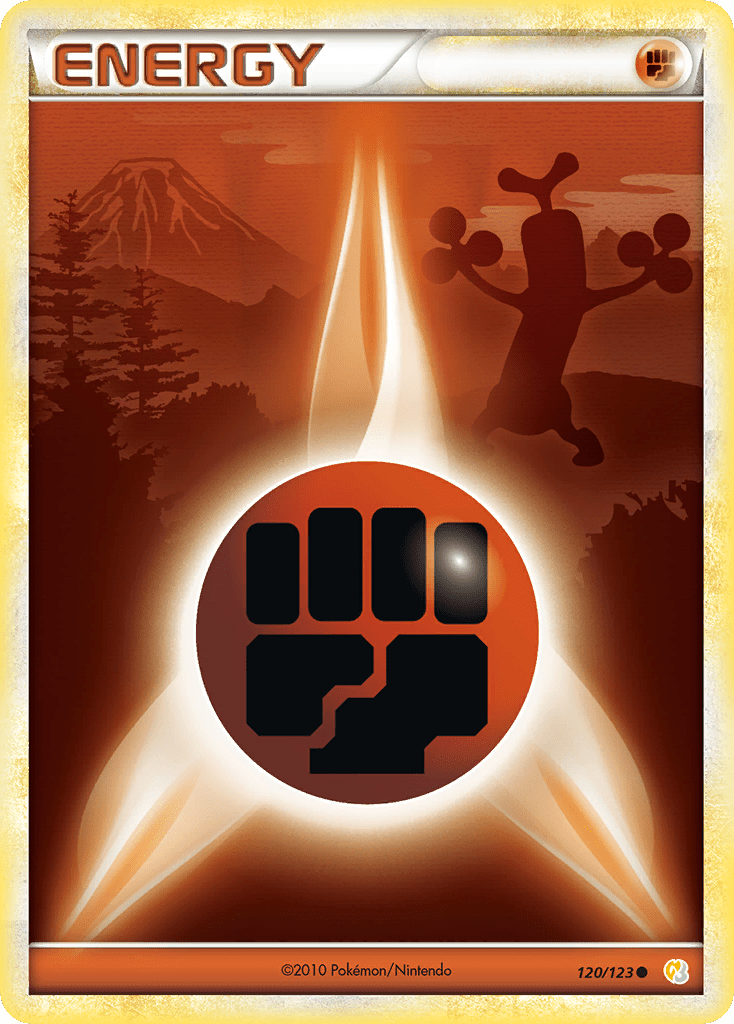 Fighting Energy (120/123) [HeartGold & SoulSilver: Base Set] Pokemon Single Pokémon  | Multizone: Comics And Games