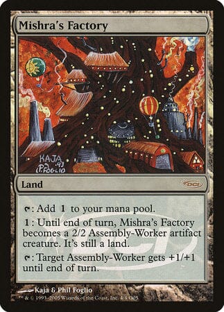 Mishra's Factory [Judge Gift Cards 2005] MTG Single Magic: The Gathering  | Multizone: Comics And Games