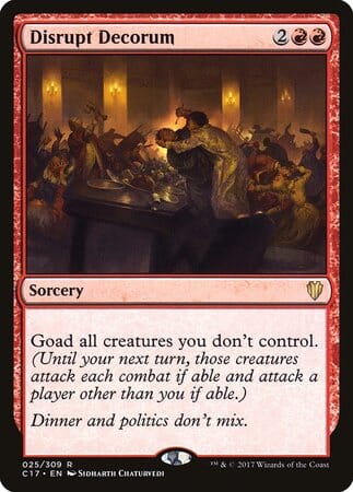 Disrupt Decorum [Commander 2017] MTG Single Magic: The Gathering  | Multizone: Comics And Games