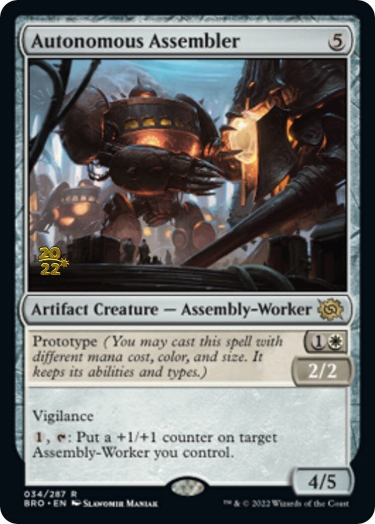Autonomous Assembler [The Brothers' War: Prerelease Promos] MTG Single Magic: The Gathering  | Multizone: Comics And Games
