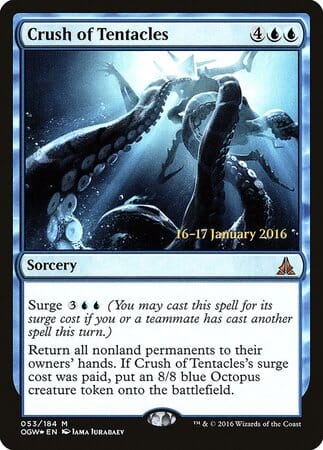 Crush of Tentacles [Oath of the Gatewatch Promos] MTG Single Magic: The Gathering  | Multizone: Comics And Games