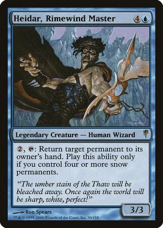 Heidar, Rimewind Master [Coldsnap] MTG Single Magic: The Gathering  | Multizone: Comics And Games