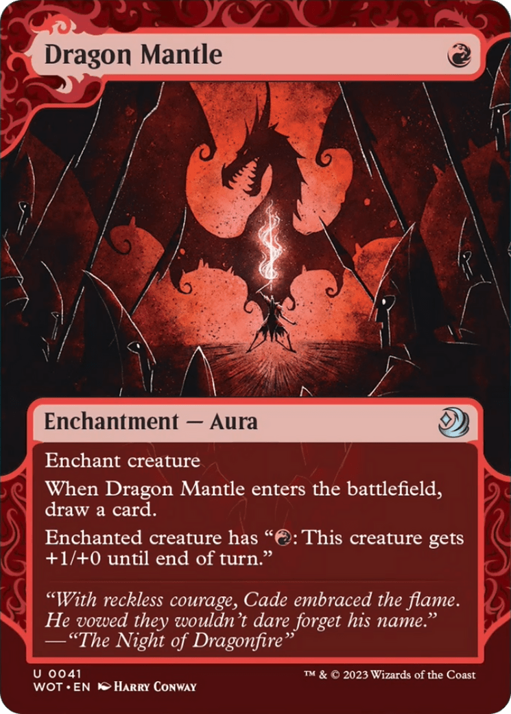 Dragon Mantle [Wilds of Eldraine: Enchanting Tales] MTG Single Magic: The Gathering  | Multizone: Comics And Games