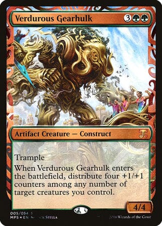 Verdurous Gearhulk [Kaladesh Inventions] MTG Single Magic: The Gathering  | Multizone: Comics And Games