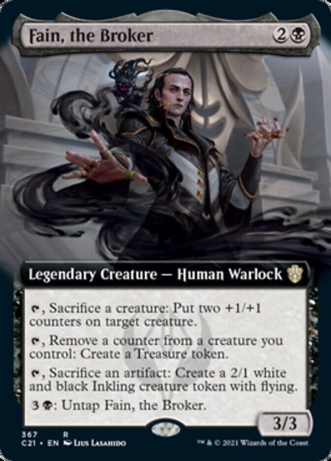 Fain, the Broker (Extended) [Commander 2021] MTG Single Magic: The Gathering  | Multizone: Comics And Games