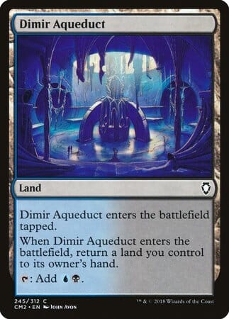 Dimir Aqueduct [Commander Anthology Volume II] MTG Single Magic: The Gathering  | Multizone: Comics And Games