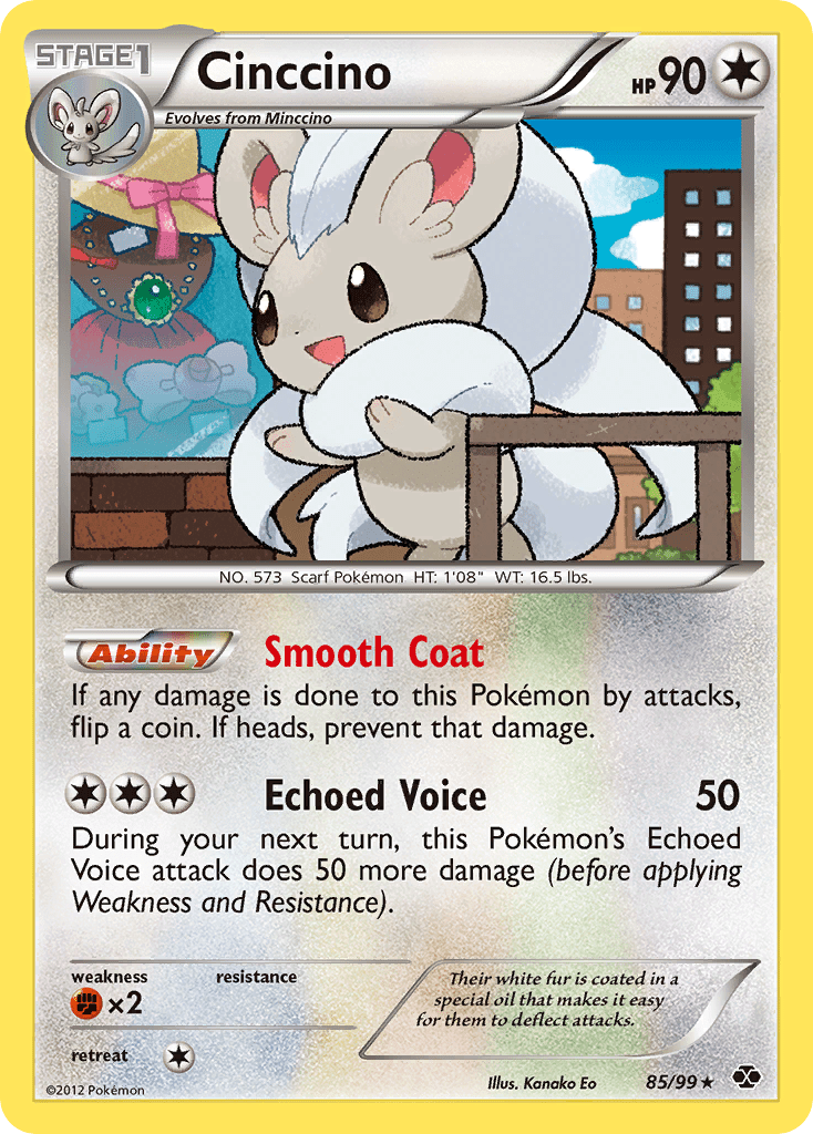 Cinccino (85/99) [Black & White: Next Destinies] Pokemon Single Pokémon  | Multizone: Comics And Games