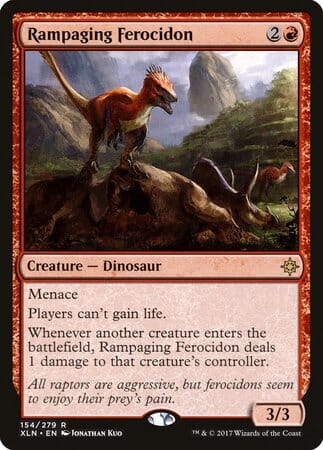 Rampaging Ferocidon [Ixalan] MTG Single Magic: The Gathering  | Multizone: Comics And Games