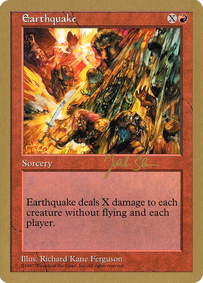 Earthquake (Jakub Slemr) [World Championship Decks 1997] MTG Single Magic: The Gathering  | Multizone: Comics And Games