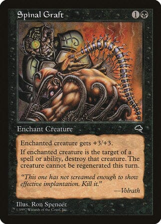 Spinal Graft [Tempest] MTG Single Magic: The Gathering  | Multizone: Comics And Games