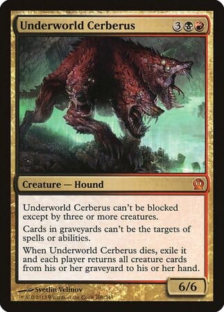 Underworld Cerberus [Theros] MTG Single Magic: The Gathering  | Multizone: Comics And Games