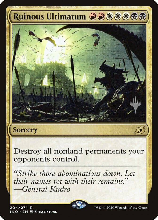 Ruinous Ultimatum (Promo Pack) [Ikoria: Lair of Behemoths Promos] MTG Single Magic: The Gathering  | Multizone: Comics And Games