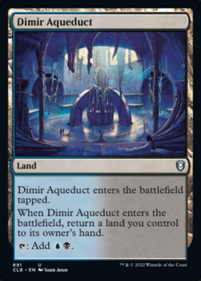 Dimir Aqueduct [Commander Legends: Battle for Baldur's Gate] MTG Single Magic: The Gathering  | Multizone: Comics And Games