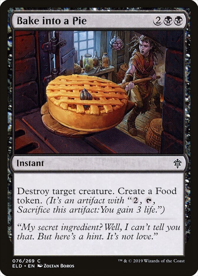 Bake into a Pie [Throne of Eldraine] MTG Single Magic: The Gathering  | Multizone: Comics And Games