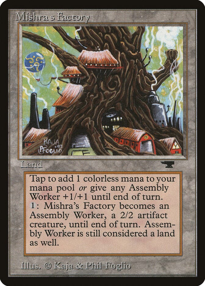Mishra's Factory (Light Green Background) [Antiquities] MTG Single Magic: The Gathering  | Multizone: Comics And Games