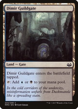 Dimir Guildgate [Modern Masters 2017] MTG Single Magic: The Gathering  | Multizone: Comics And Games