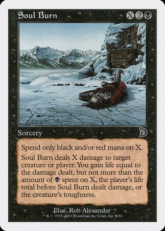 Soul Burn [Deckmasters] MTG Single Magic: The Gathering  | Multizone: Comics And Games