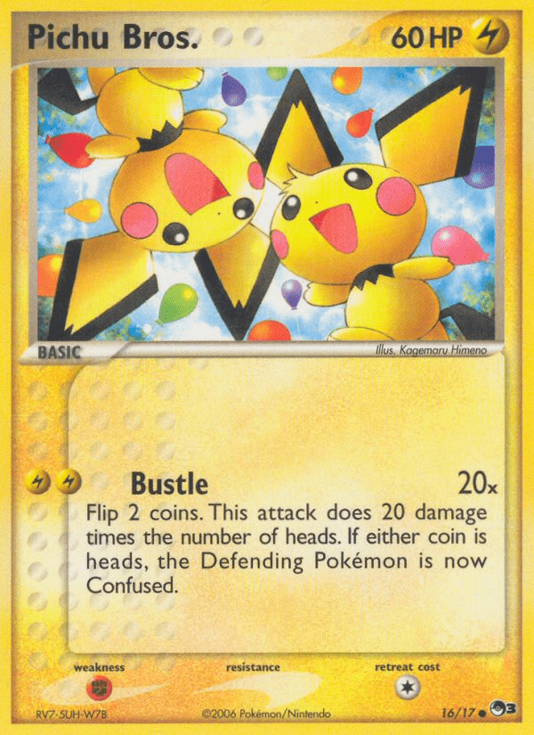 Pichu Bros. (16/17) [POP Series 3] Pokemon Single Pokémon  | Multizone: Comics And Games