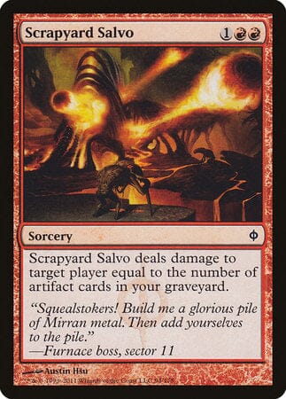 Scrapyard Salvo [New Phyrexia] MTG Single Magic: The Gathering  | Multizone: Comics And Games