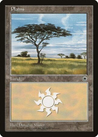 Plains (No Flowers) [Portal] MTG Single Magic: The Gathering  | Multizone: Comics And Games