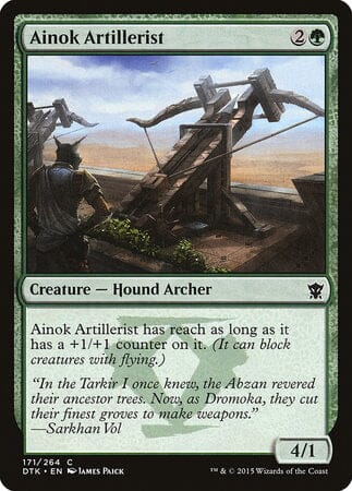Ainok Artillerist [Dragons of Tarkir] MTG Single Magic: The Gathering  | Multizone: Comics And Games