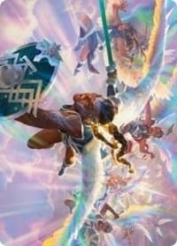 Starnheim Unleashed Art Card [Kaldheim: Art Series] MTG Single Magic: The Gathering  | Multizone: Comics And Games