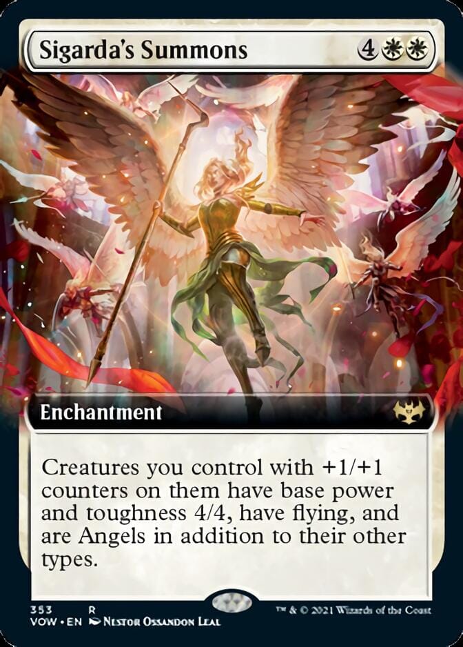 Sigarda's Summons (Extended) [Innistrad: Crimson Vow] MTG Single Magic: The Gathering  | Multizone: Comics And Games