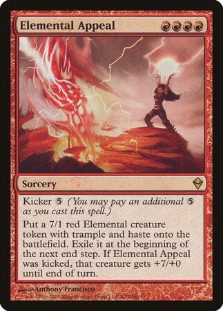 Elemental Appeal [Zendikar] MTG Single Magic: The Gathering  | Multizone: Comics And Games