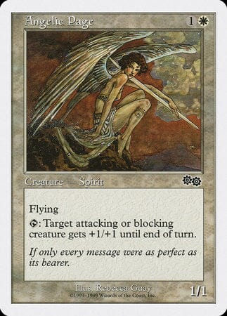 Angelic Page [Battle Royale Box Set] MTG Single Magic: The Gathering  | Multizone: Comics And Games