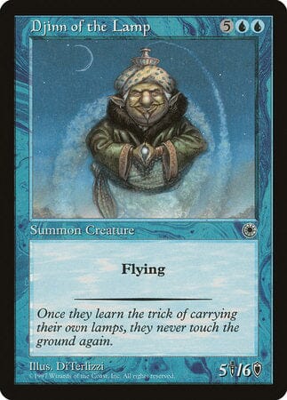 Djinn of the Lamp [Portal] MTG Single Magic: The Gathering  | Multizone: Comics And Games