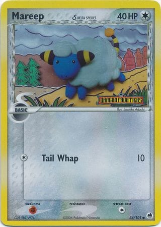 Mareep (54/101) (Delta Species) (Stamped) [EX: Dragon Frontiers] Pokemon Single Pokémon  | Multizone: Comics And Games