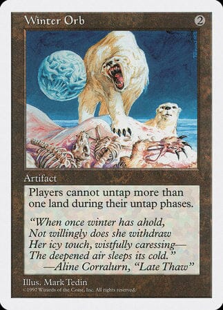 Winter Orb [Fifth Edition] MTG Single Magic: The Gathering  | Multizone: Comics And Games