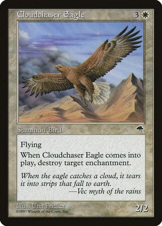 Cloudchaser Eagle [Tempest] MTG Single Magic: The Gathering  | Multizone: Comics And Games