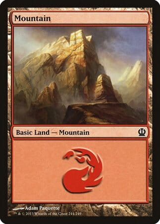 Mountain (244) [Theros] MTG Single Magic: The Gathering  | Multizone: Comics And Games