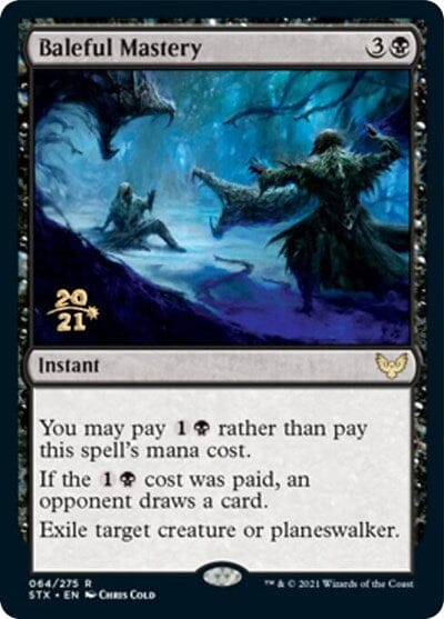 Baleful Mastery [Strixhaven: School of Mages Prerelease Promos] MTG Single Magic: The Gathering  | Multizone: Comics And Games