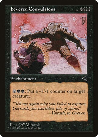 Fevered Convulsions [Tempest] MTG Single Magic: The Gathering  | Multizone: Comics And Games