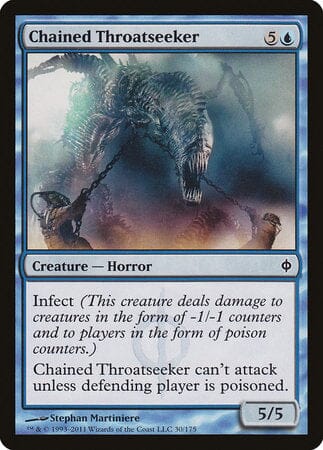 Chained Throatseeker [New Phyrexia] MTG Single Magic: The Gathering  | Multizone: Comics And Games