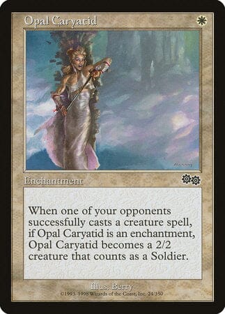 Opal Caryatid [Urza's Saga] MTG Single Magic: The Gathering  | Multizone: Comics And Games