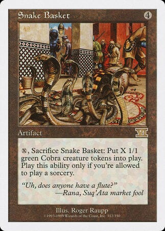 Snake Basket [Classic Sixth Edition] MTG Single Magic: The Gathering  | Multizone: Comics And Games
