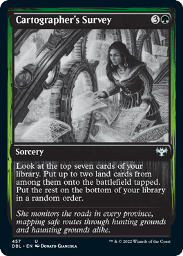Cartographer's Survey [Innistrad: Double Feature] MTG Single Magic: The Gathering  | Multizone: Comics And Games